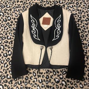 Mid West Garment Company solid wool jacket, fully lined.